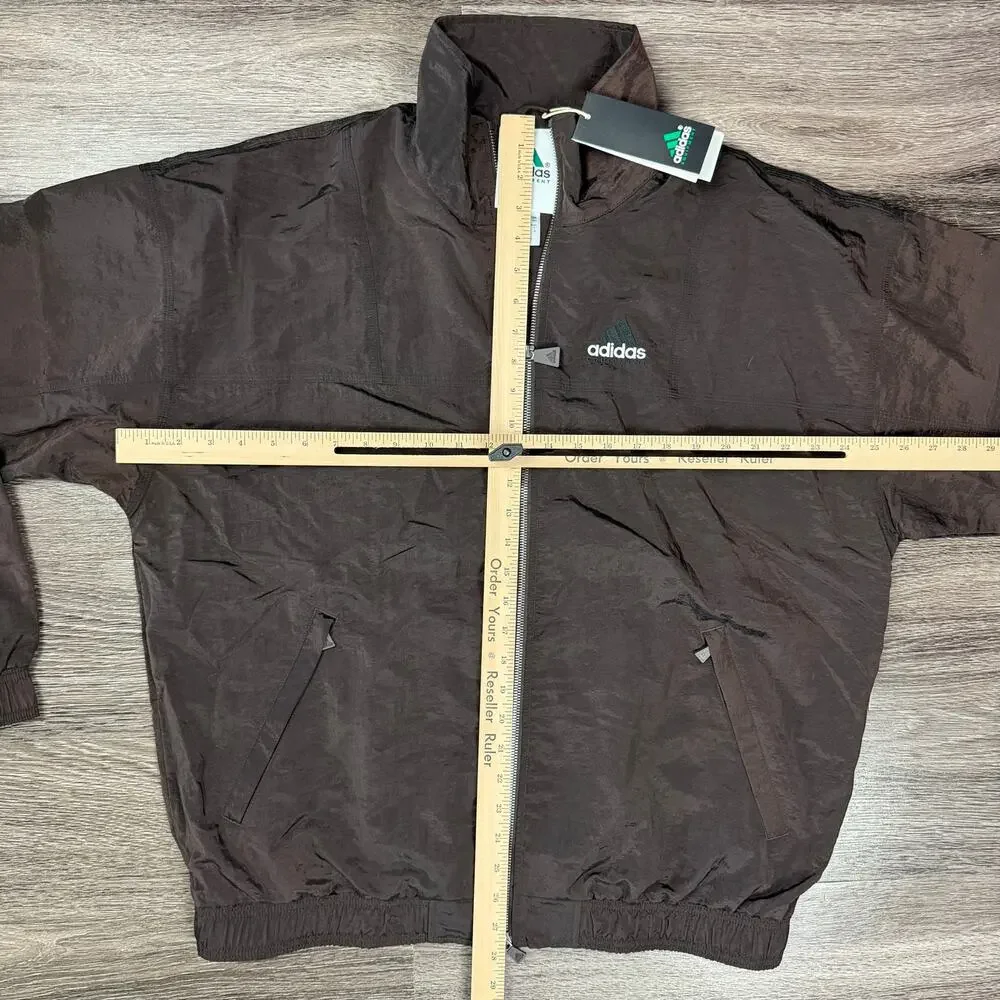 adidas Originals EQT Equipment Track Jacket Brown Men's M NWT KE1363